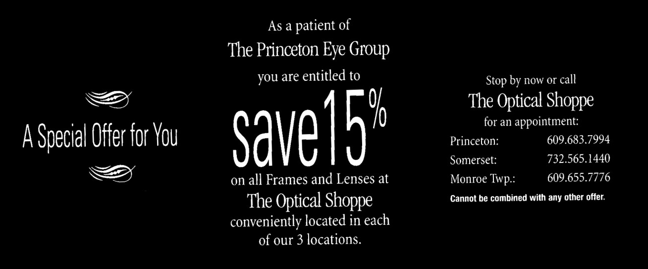 The Optical Shoppe - Where to buy glasses in Princeton | The 